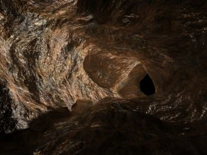 cave tunnel 3D Model