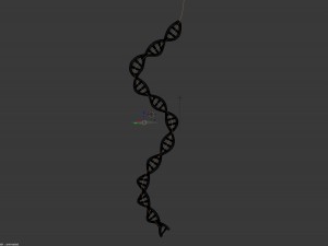 dna double helix blender Modelo 3D