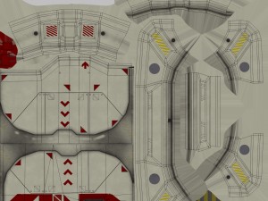 sci-fi bulkhead door 3D Model