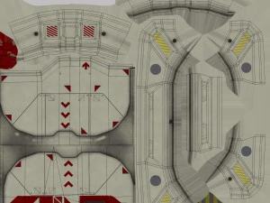 sci-fi bulkhead door 3D Model