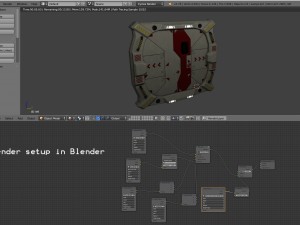 sci-fi bulkhead door 3D Model