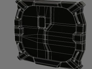 sci-fi bulkhead door 3D Model