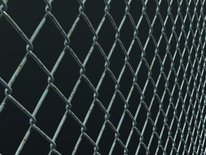 mesh link fence element Model 3D