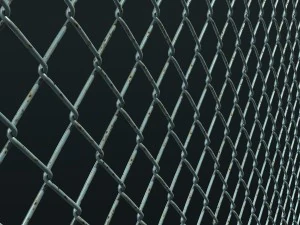 mesh link fence element 3D Model