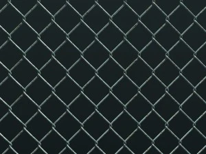 mesh link fence element 3D Model