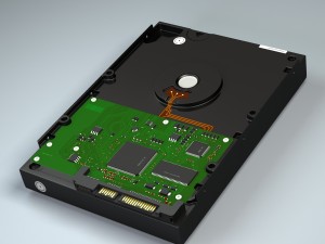 hard disk serial ata 3D 模型