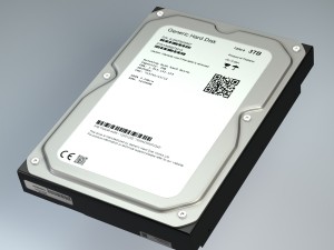 hard disk serial ata 3D 模型