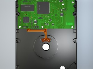 hard disk serial ata 3D 模型