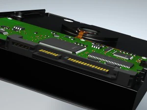hard disk serial ata 3D Model
