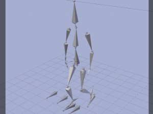 boy in red shirt rigged 3D Модель