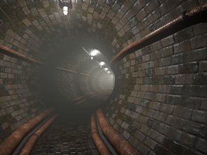 modular sewer tunnels pbr Modelo 3D