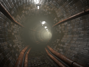 modular sewer tunnels pbr Modelo 3D