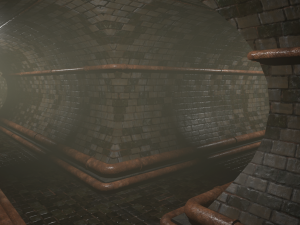 modular sewer tunnels pbr Modelo 3D