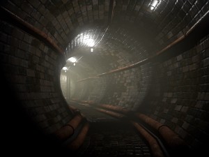 modular sewer tunnels pbr Modelo 3D
