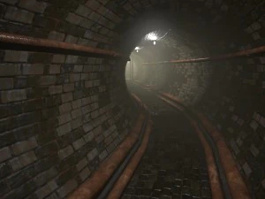 t&uacute;neis de esgoto modulares pbr Modelo 3D