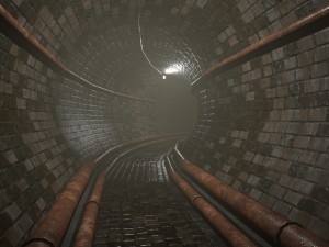 modular sewer tunnels pbr Modelo 3D