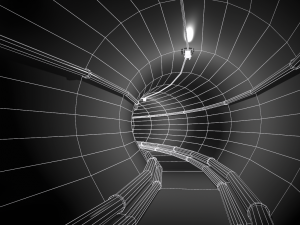 modular sewer tunnels pbr Modelo 3D