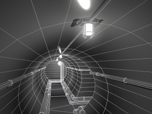 modular sewer tunnels pbr Modelo 3D