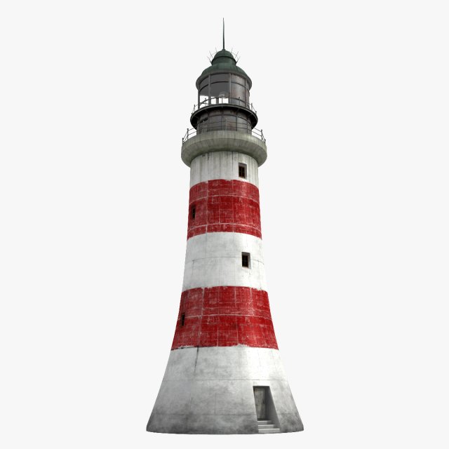 lighthouse Model 3D .c4d .max .obj .3ds .fbx .stl .blend 