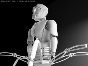 spider robot Modello 3D