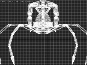 spider robot Modello 3D