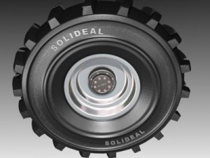 lorry tyre 3D Model