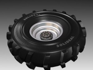 lorry tyre 3D Model