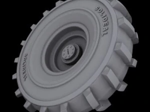 lorry tyre 3D Model