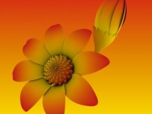 animated flower 3D Model