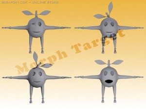 mangolemoncherry man Model 3D