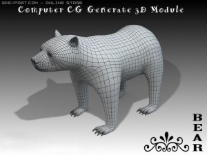 bear 3D मॉडल