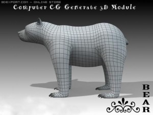 bear 3D मॉडल