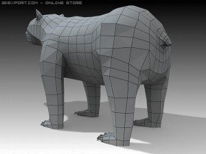 bear 3D मॉडल