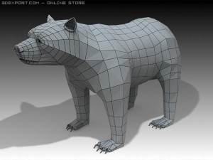 bear 3D मॉडल