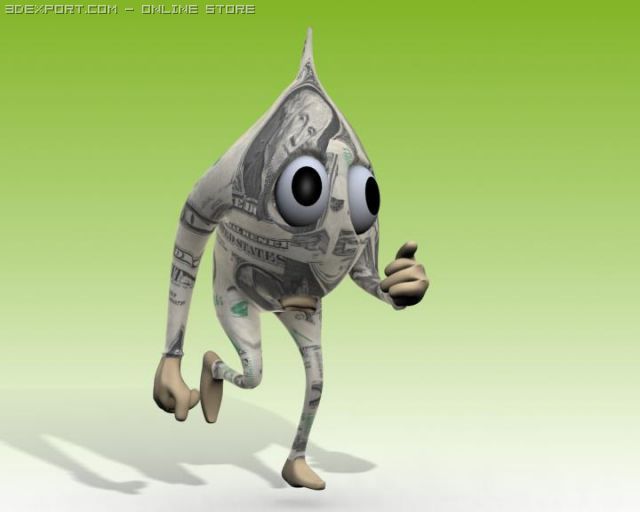money man 3D Model .c4d .max .obj .3ds .fbx .stl .blend