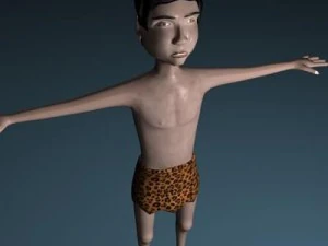 jungle boy 3D Model