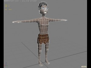 jungle boy 3D Model