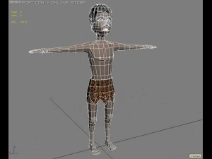 jungle boy 3D Model
