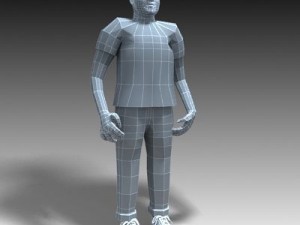 asian man 3D Model