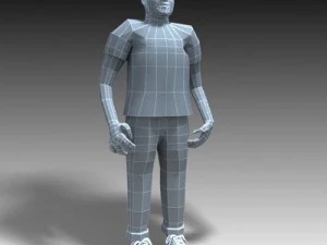 azjatycki mężczyzna Model 3D