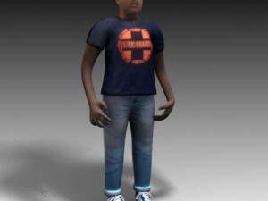 asian man 3D Model
