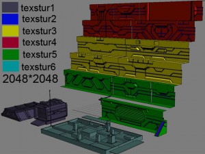 designer of the building space Model 3D