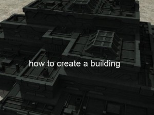 designer of the building space Model 3D