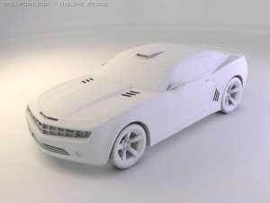 camaro 2006 modded Modelo 3D