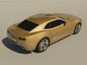 camaro 2006 modded 3D Model