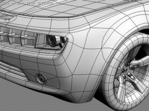 camaro 2006 modded Modelo 3D