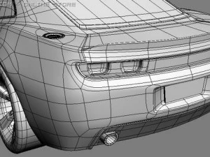 camaro 2006 modded 3D Model