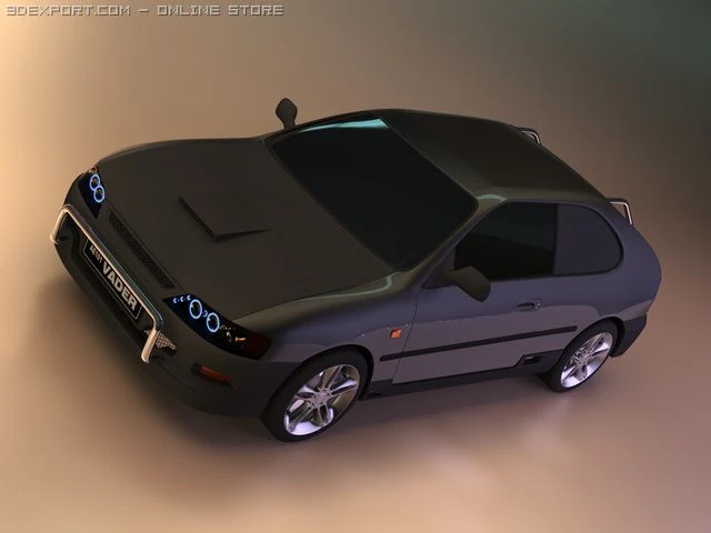 toyota vader Modelo 3D .c4d .max .obj .3ds .fbx .stl .blend 