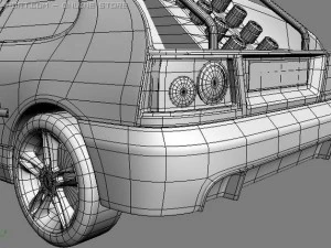 toyota vader Modelo 3D