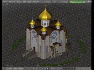 orthodox temple Modelo 3D